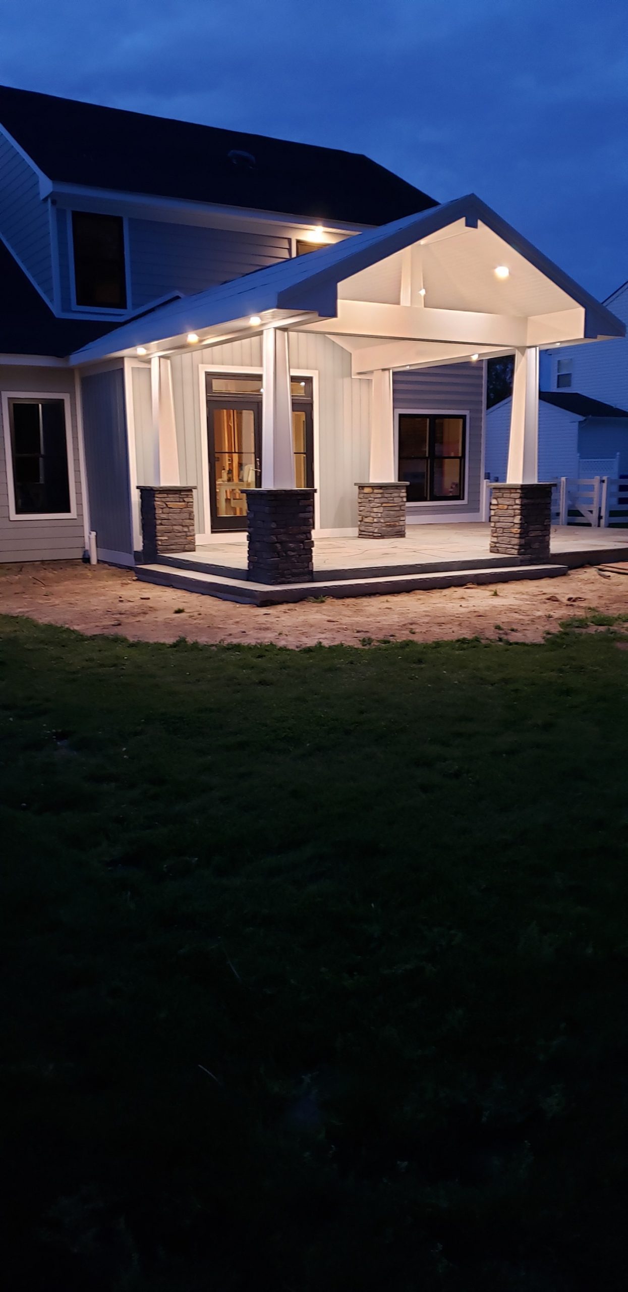 Beautiful house remodel by L&L Services on a Delaware house.