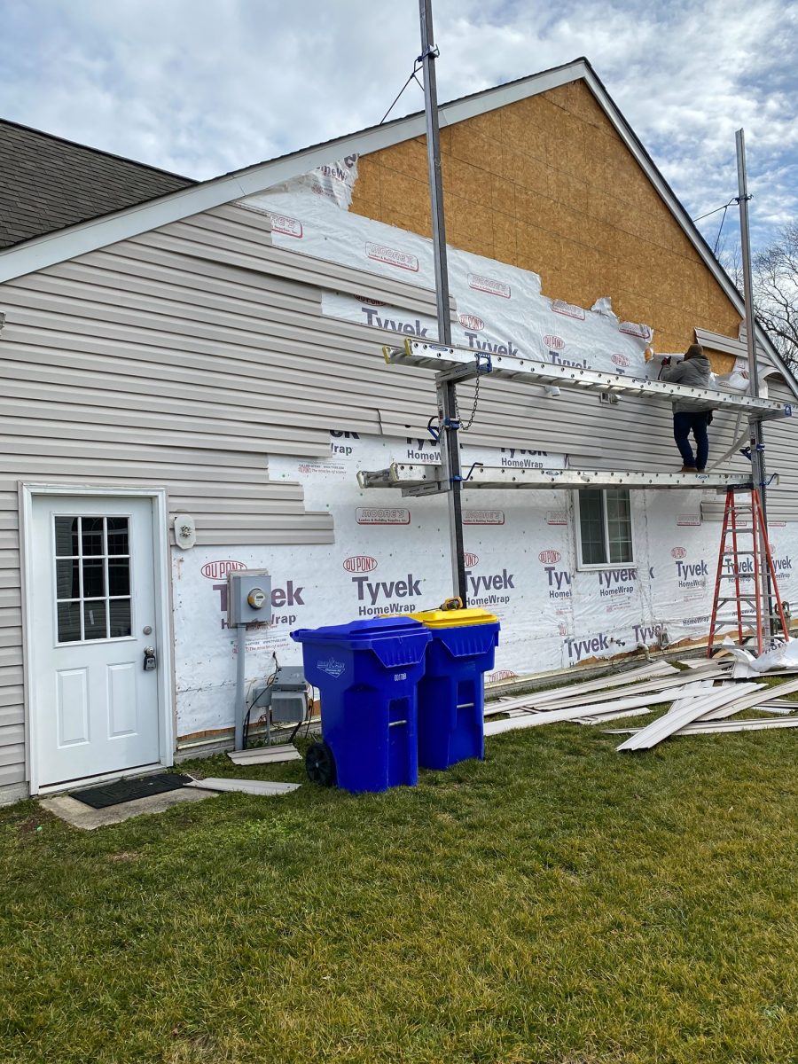 Home repairs to a home in Delaware by L&L Services.