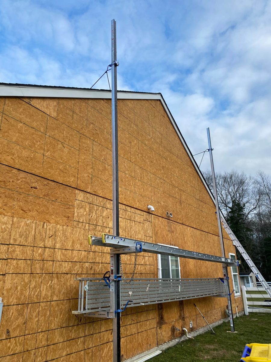 Home repairs to a home in Delaware by L&L Services.