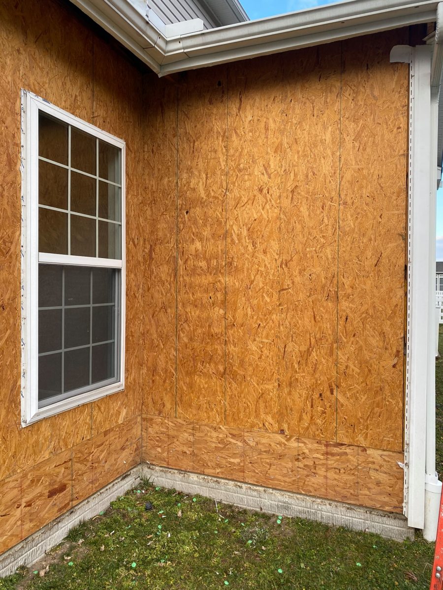 Home repairs to a home in Delaware by L&L Services.