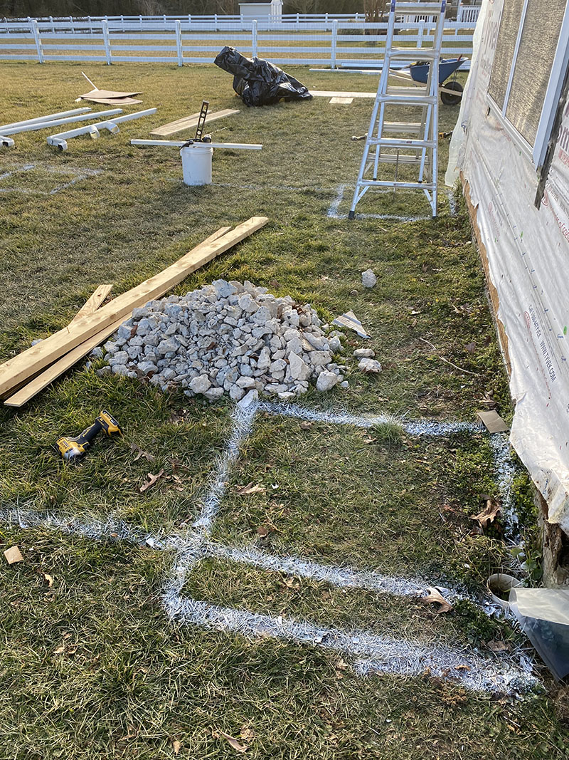 Home repairs to a home in Delaware by L&L Services.