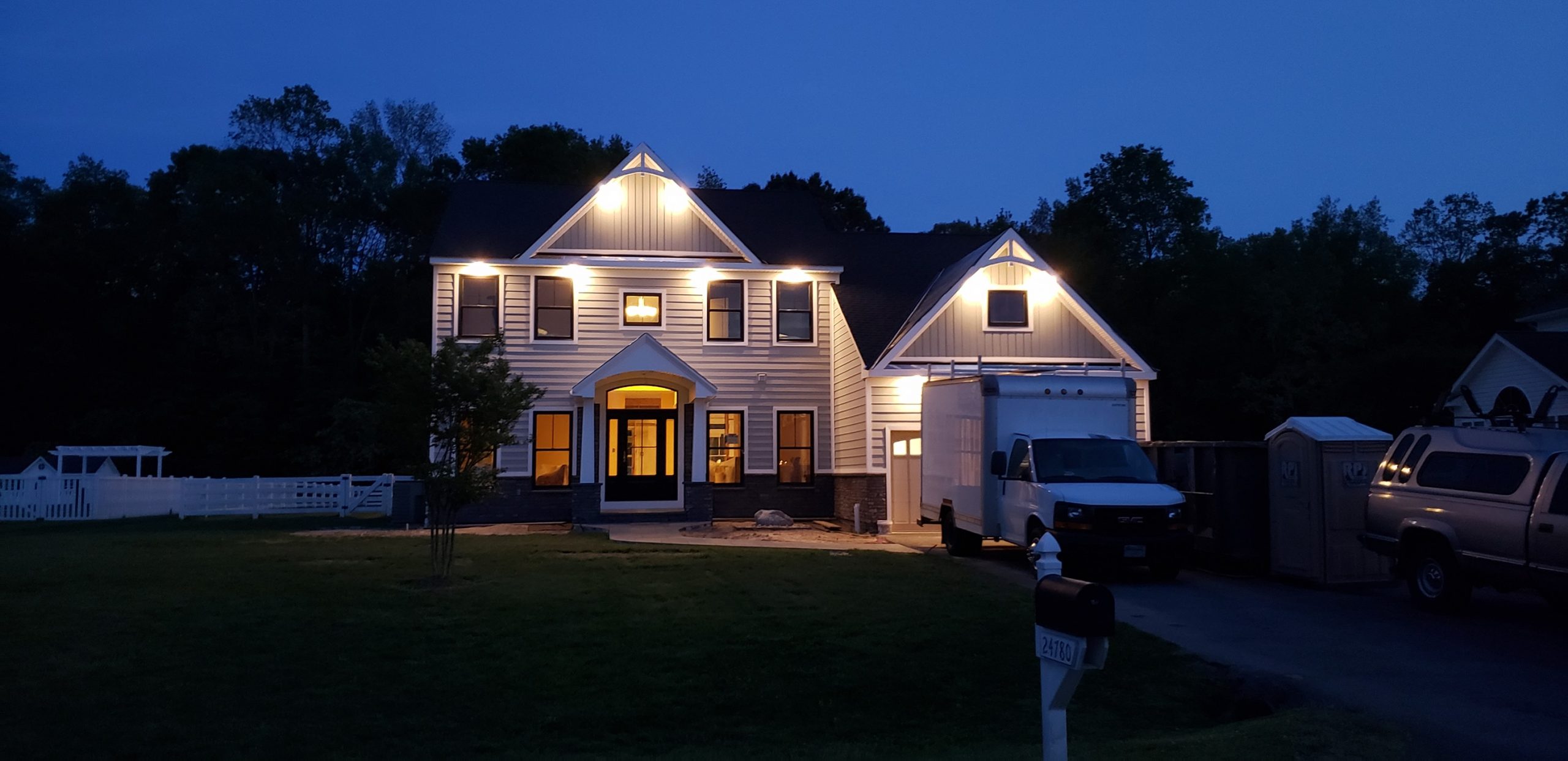 Beautiful house remodel by L&L Services on a Delaware house.