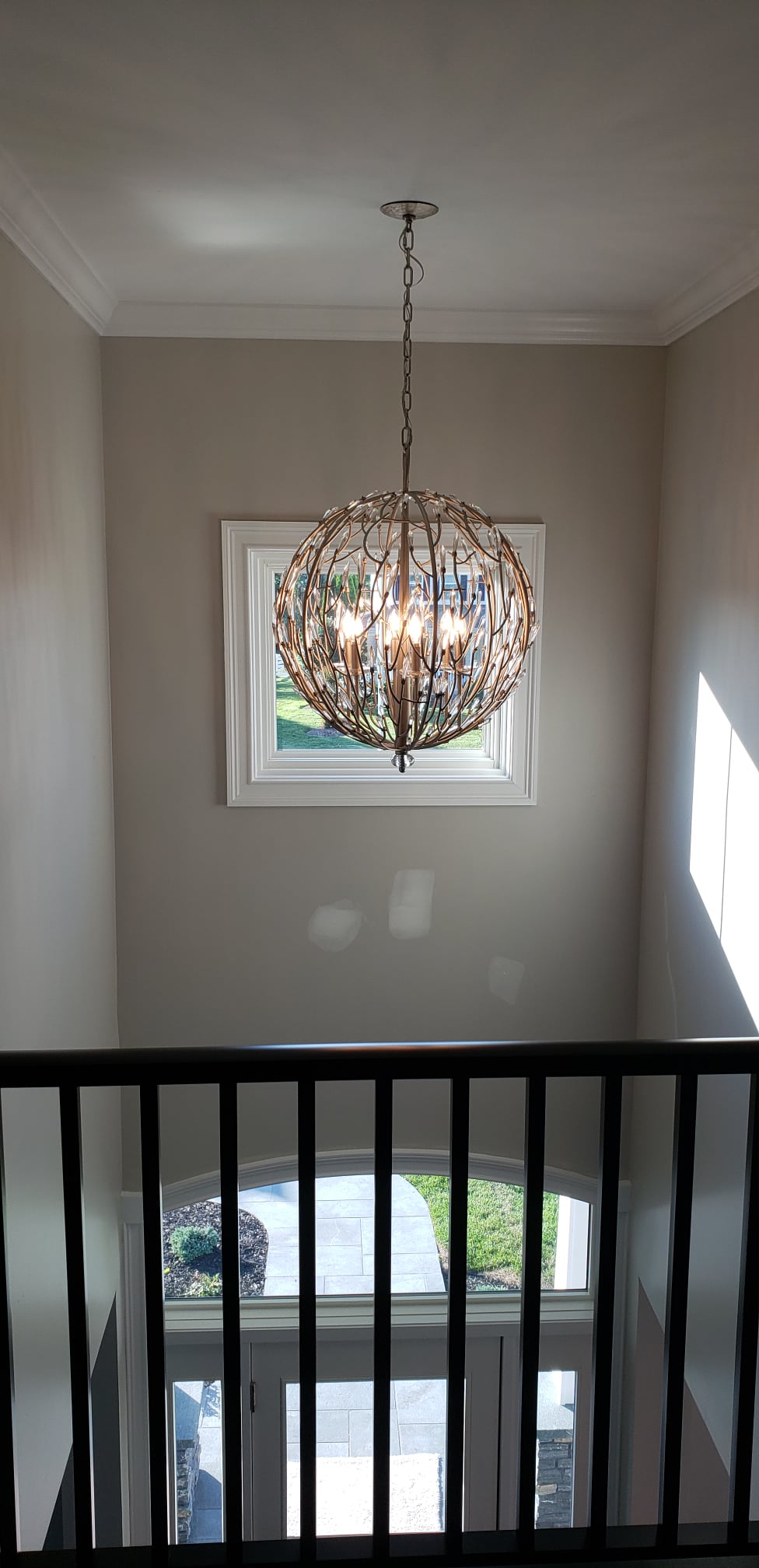 Ceiling remodel by L&L Services for a Delaware House.