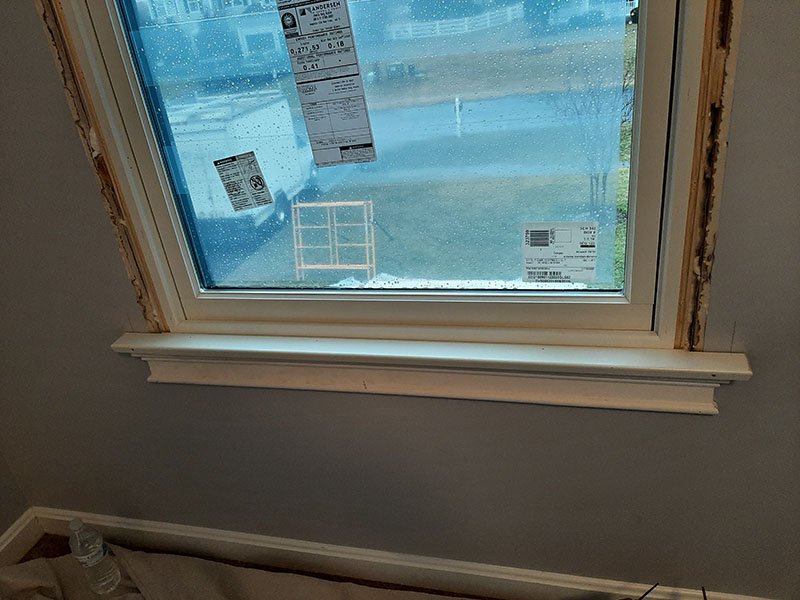 Home repairs to a home in Delaware by L&L Services.