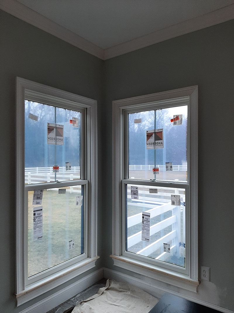 Home repairs to a home in Delaware by L&L Services.