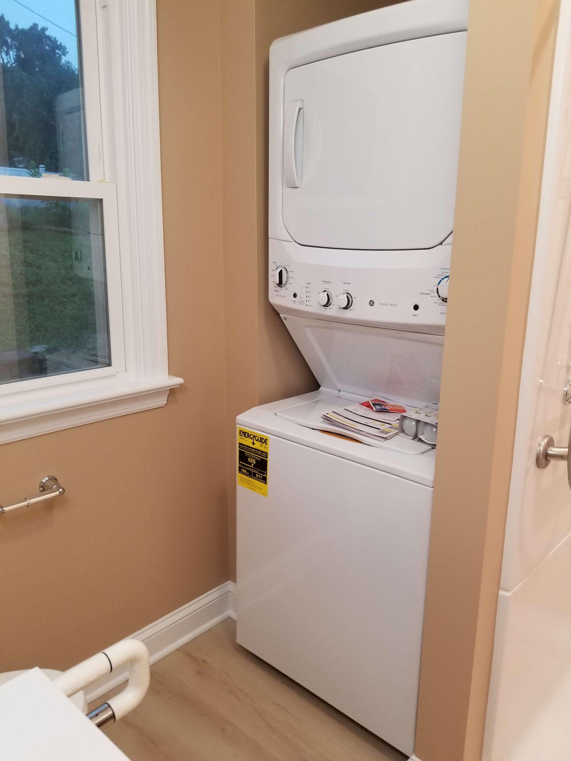 washer dryer corner