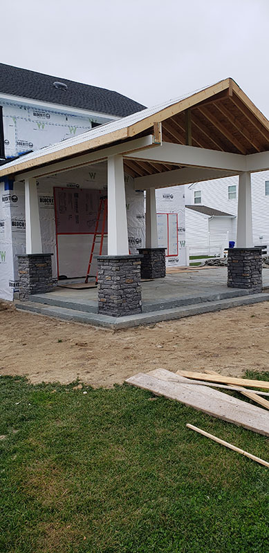 Roof repair by L&L Services in Delaware