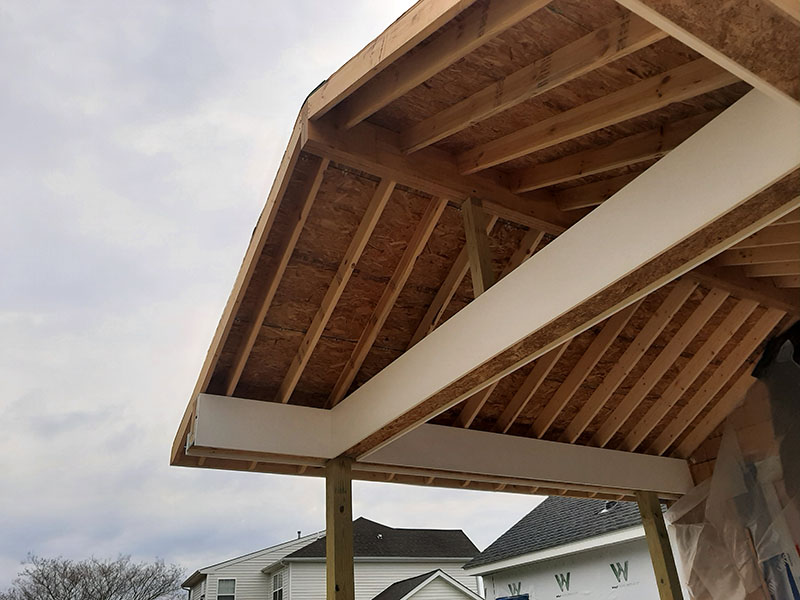Roof repair by L&L Services in Delaware
