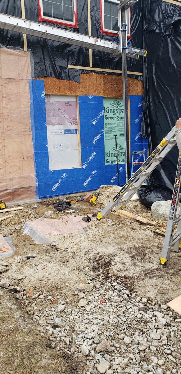 Home repairs to a home in Delaware by L&L Services.