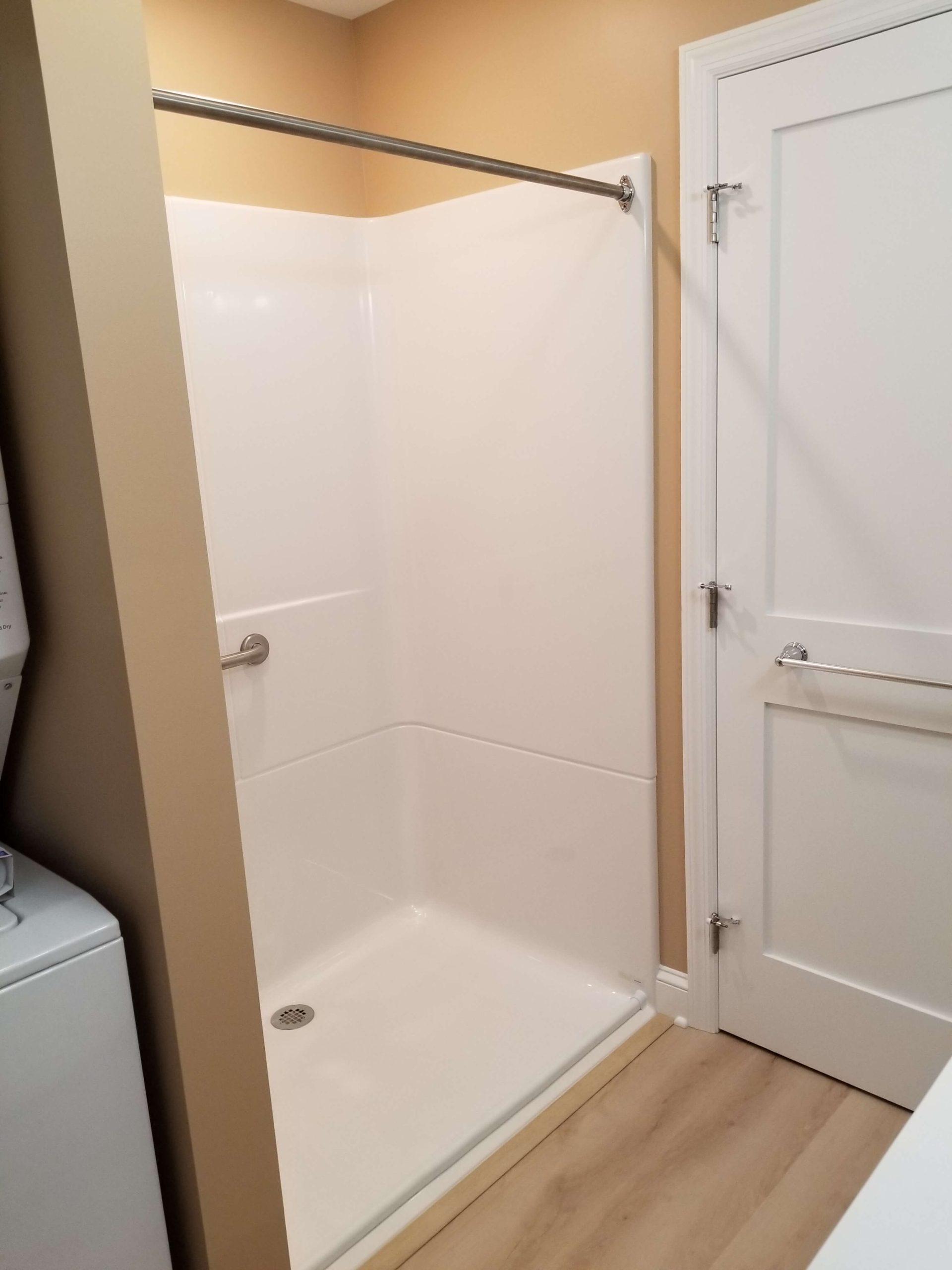 wheelchair accessible shower in shillington