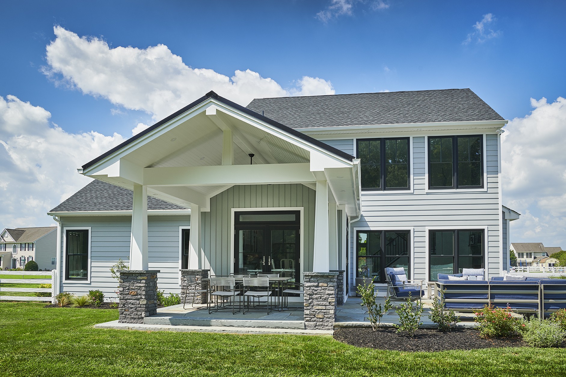 Beautiful house remodel by L&L Services on a Delaware house.