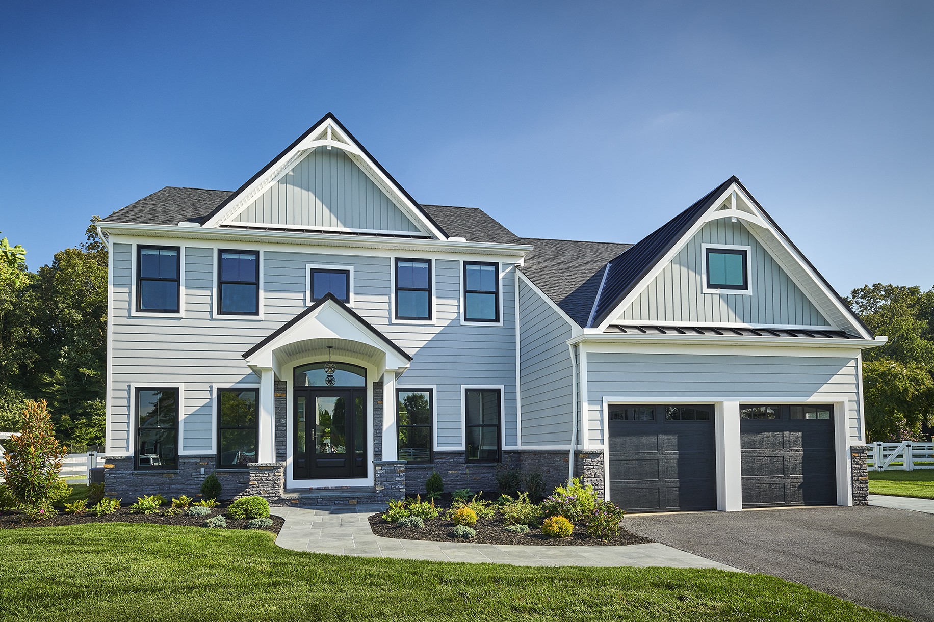 Beautiful house remodel by L&L Services on a Delaware house.