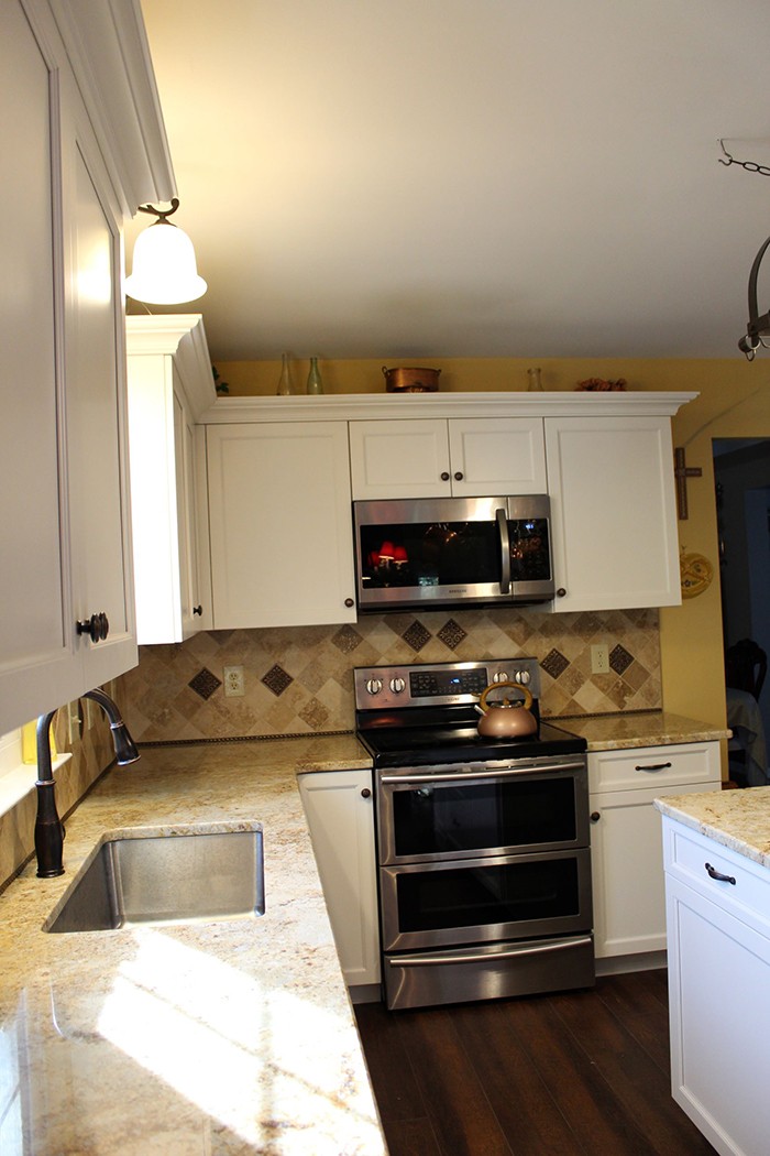 douglassville kitchen remodel view of stove and appliances