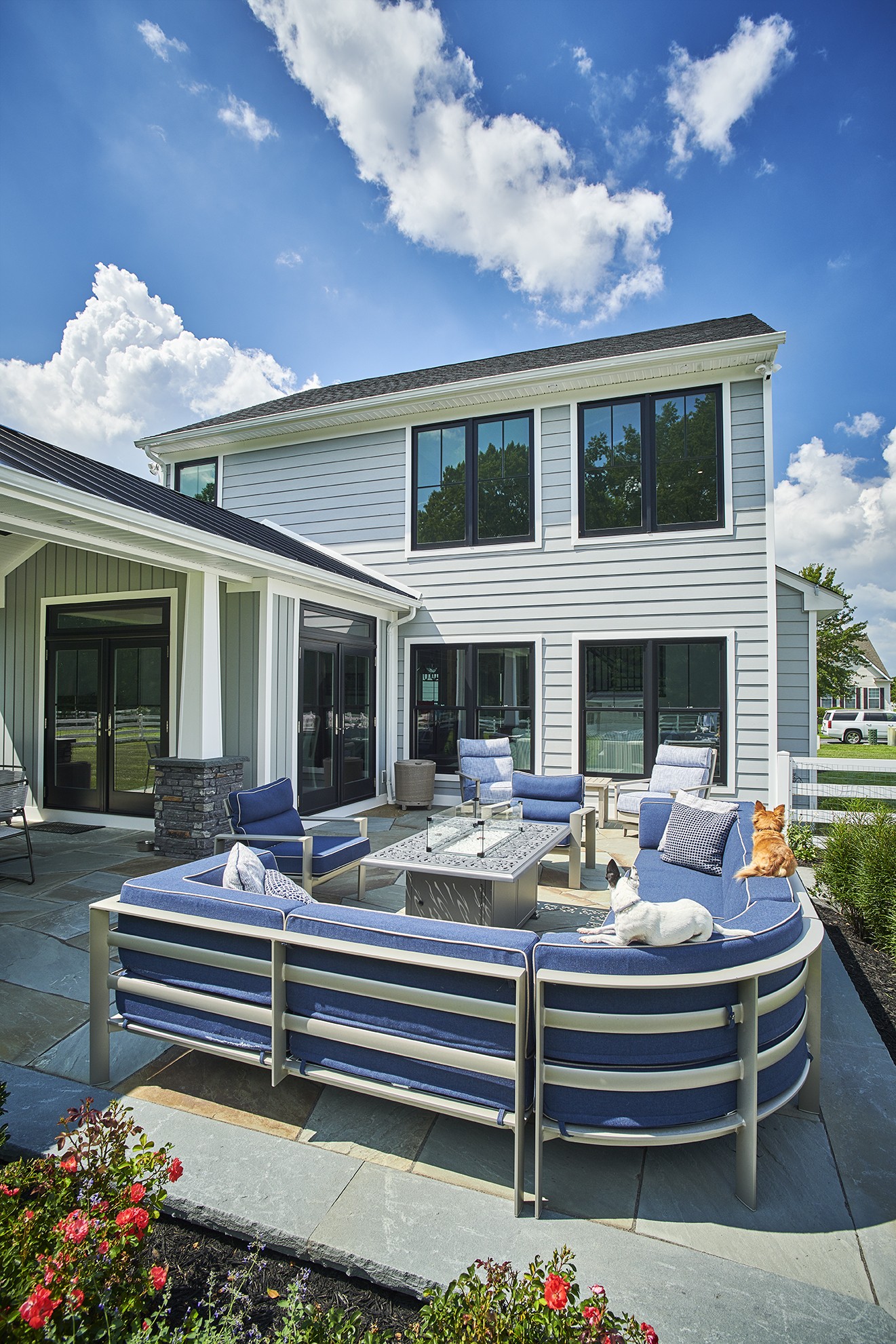 Beautiful house remodel by L&L Services on a Delaware house.