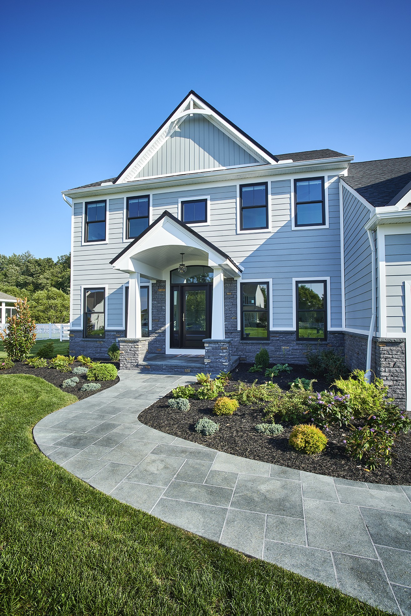 Beautiful house remodel by L&L Services on a Delaware house.