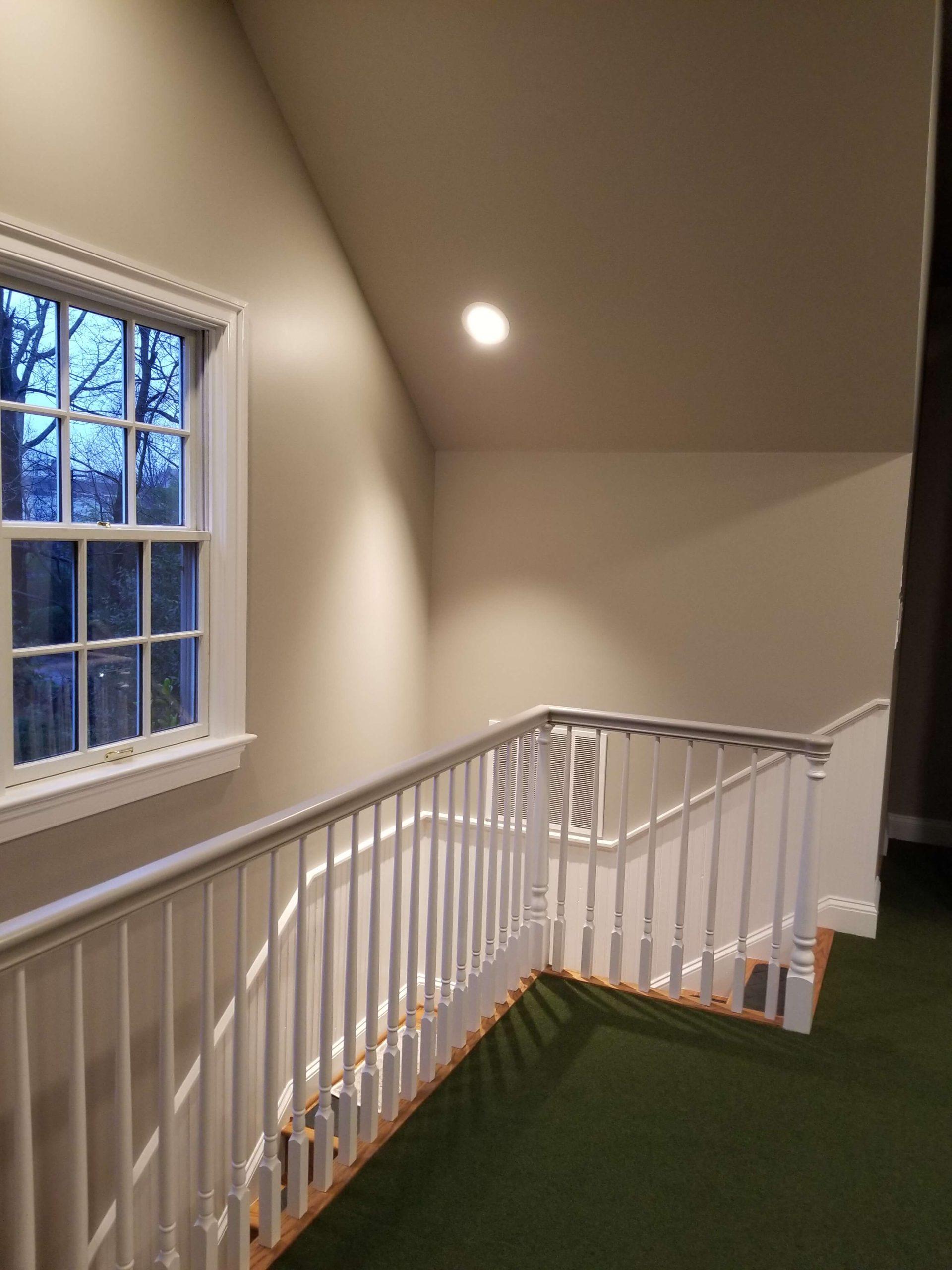after fencing paint and lighting updates