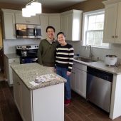 L&L Services remodeled this kitchen for a happy family in Berks County PA.