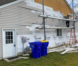 Home repairs to a home in Delaware by L&L Services.