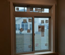 Window Installation on a home in Delaware by L&L Services.