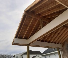 Roof repair by L&L Services in Delaware