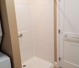 wheelchair accessible shower in shillington