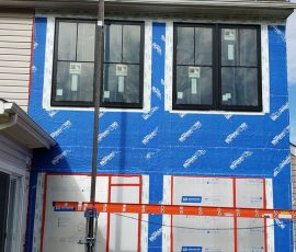 Window Installation on a home in Delaware by L&L Services.