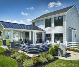 Beautiful house remodel by L&L Services on a Delaware house.