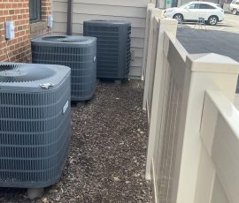 hvac area hidden in new home