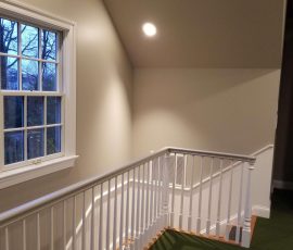 after fencing paint and lighting updates