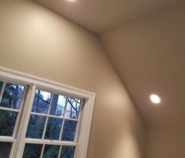 interesting geometry of the newly raised ceilings