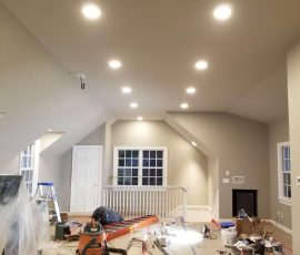 in progress renovation of an upper floor in bryn mawr