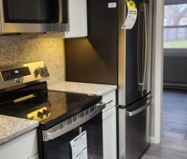 several new appliances