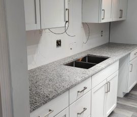 in progress kitchen renovation